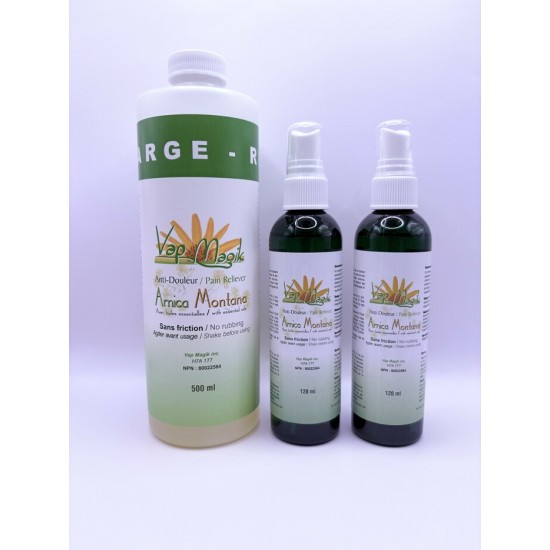 1 recharge (500ml) + 2 vaporisateurs (120ml) 328 (temporairement, les recharges sont en rupture de stock)