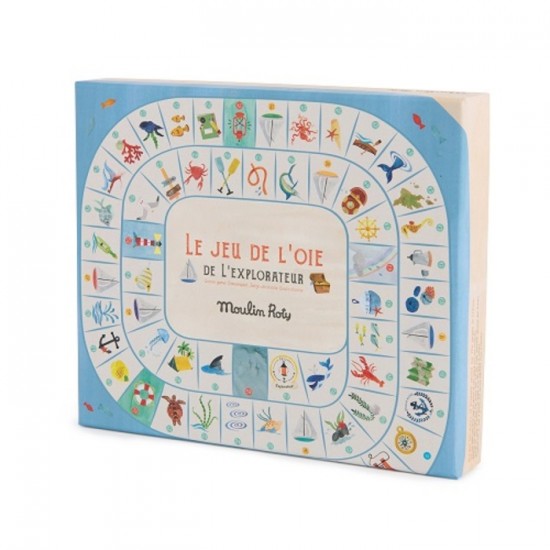 Jeu de l'oie de l'explorateur (Le)  - Moulin Roty