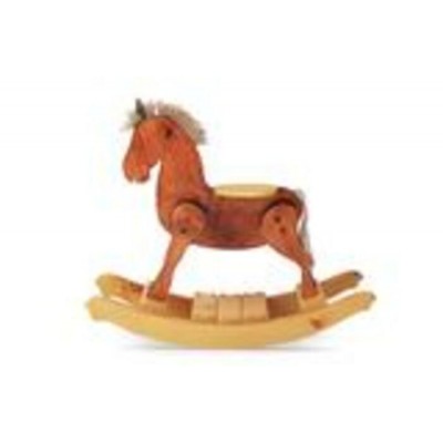 Cheval à bascule: Au trot