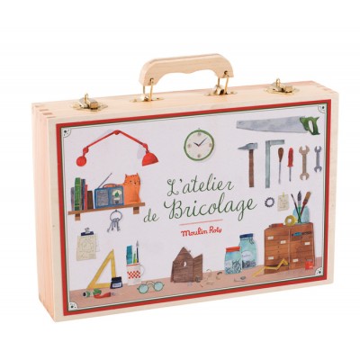 Coffre à outil: Atelier de bricolage - Grand format - Moulin Roty