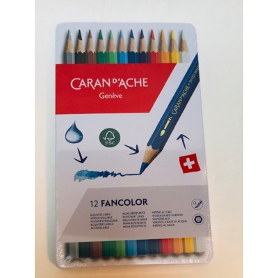 Carand'ache crayon aquarellable