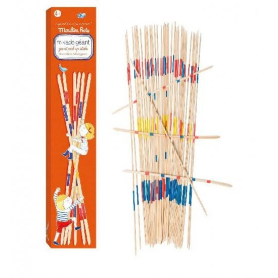 Jeu de Mikado géant par Moulin Roty