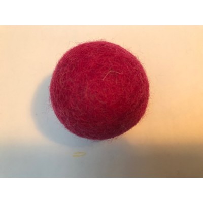 Boule en feutre 