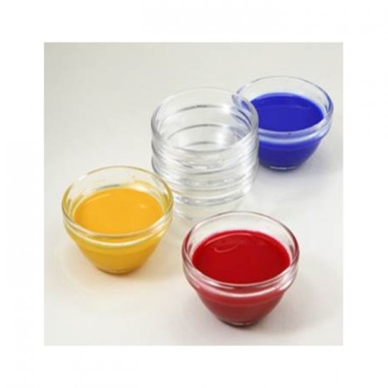 Bols de verre 6 cm, (Set de 6 bols)