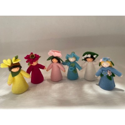 Figurine Fleur sur la tête - série 4, Printemps