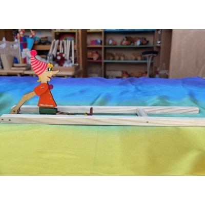 Acrobate en bois 