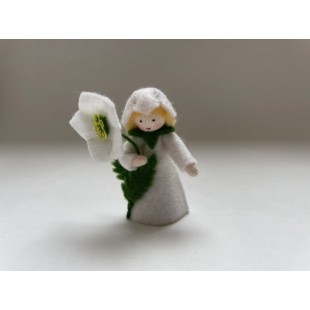 Figurine avec une fleur dans la main, série 3,...
