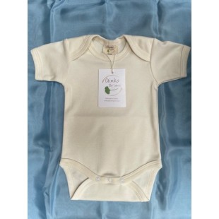 Body pour bébé en coton bio à manches courtes 