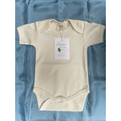Body pour bébé en coton bio à manches courtes 