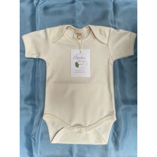 Body pour bébé en coton bio à manches courtes 