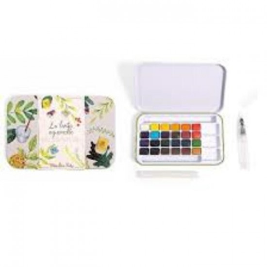 Coffret d'aquarelles - Le Botaniste