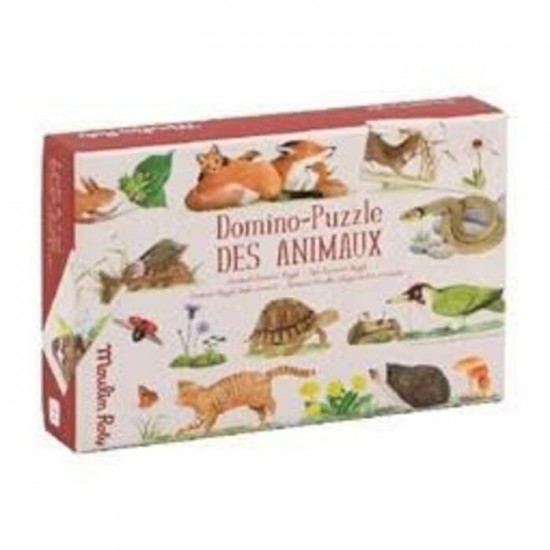  Casse-tête animaux - dominos - Le Jardinier 