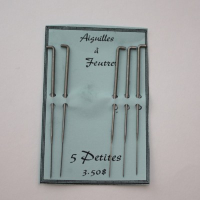 Aiguilles à feutrer