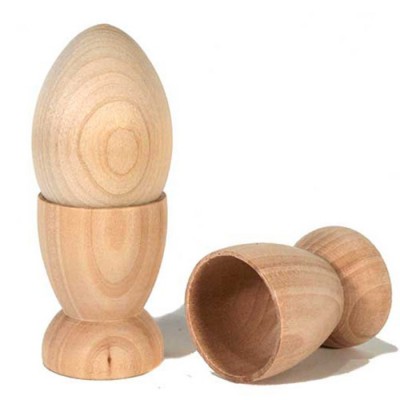 Coquetier en bois