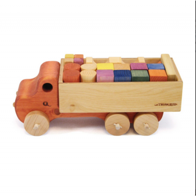 Camion avec jeu de blocs