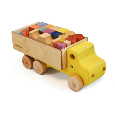Camion avec jeu de blocs