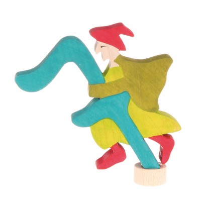 Figurine décorative - Sorcière 7 ans