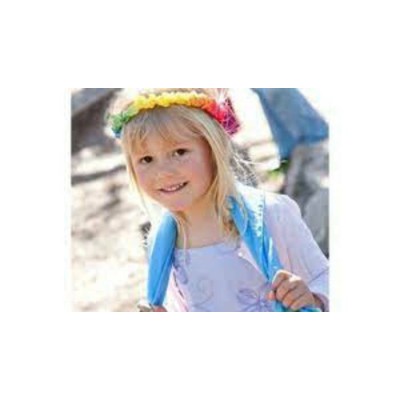Guirlande de soie torsadée pour la tête avec...