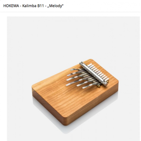 Kalimba B11