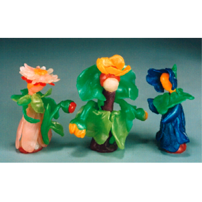 Cire d'abeille à modeler Stockmar -12 couleurs