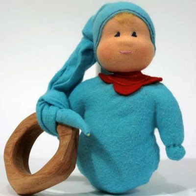 Bébé  long chapeau et  Anneau de dentition 