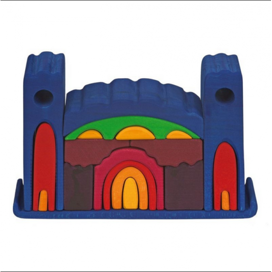Empilade: grand château bleu