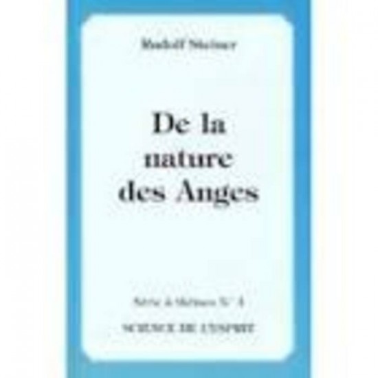 De la nature des anges