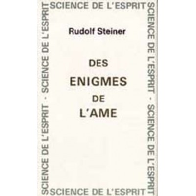 Des énigmes de l'âme
