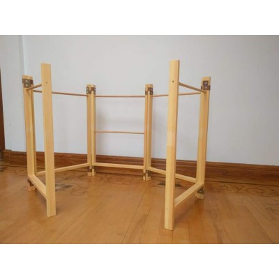 Structure de bois franc pliable (bas)