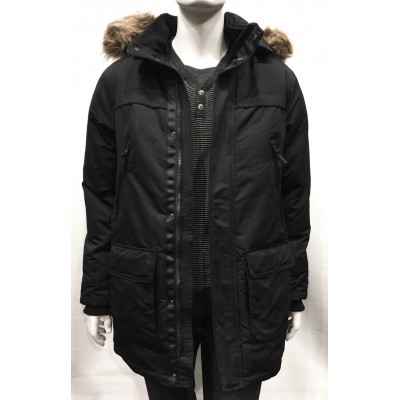 19007-Manteau CRUZE noir