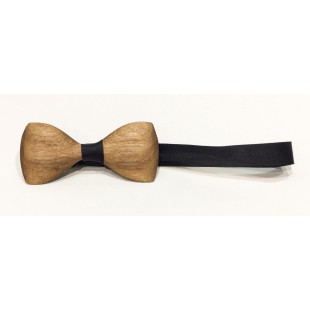 Noeud papillon en bois pour enfant