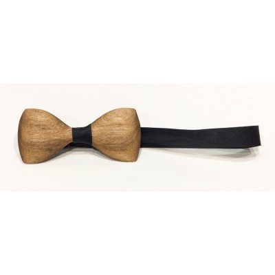 Noeud papillon en bois pour enfant