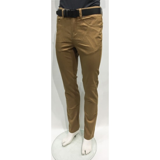 18042-Pantalon LOIS extensible couleur wheat