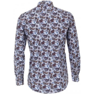 18531-Chemise manches longues CASA MODA bleu