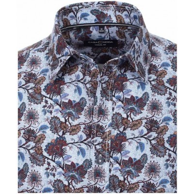 18531-Chemise manches longues CASA MODA bleu