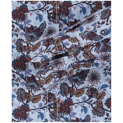 18531-Chemise manches longues CASA MODA bleu