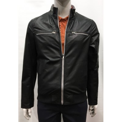 19238-Manteau REGENCY réversible noir/gris