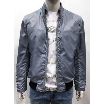 19238-Manteau REGENCY réversible noir/gris