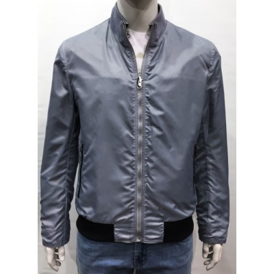 19238-Manteau REGENCY réversible noir/gris