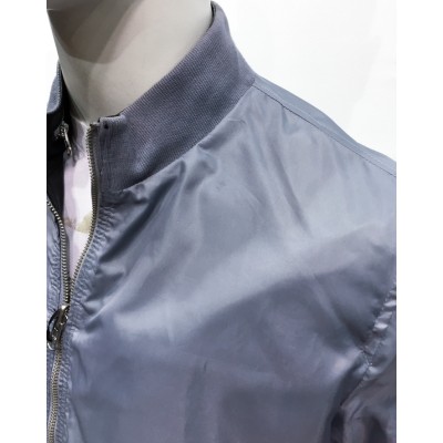 19238-Manteau REGENCY réversible noir/gris