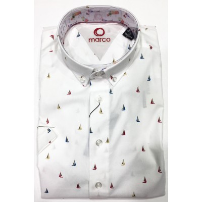 18586-Chemise MARCO b.rouge