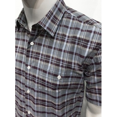 18655-Chemise BERKAM prune