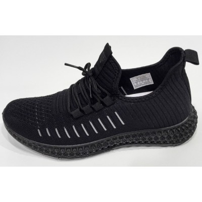 19318-Souliers sneakers OZZAZ noir/gris