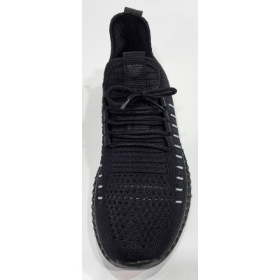 19318-Souliers sneakers OZZAZ noir/gris