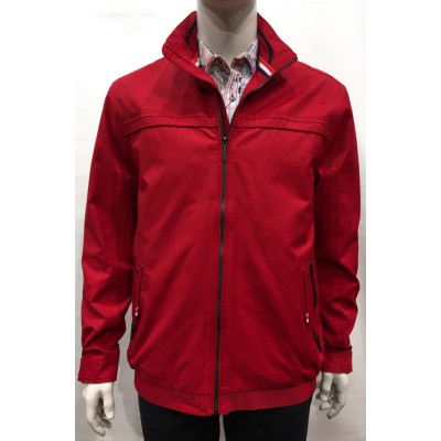 18751-Manteau SEVEN SEAS rouge