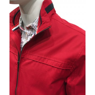 18751-Manteau SEVEN SEAS rouge
