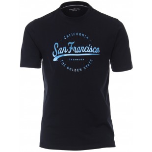 18729-T-shirt CASA MODA marine