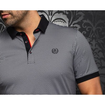 19540-Polo AU NOIR SYROS black