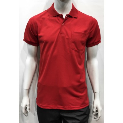 20316-Polo M/C REBEL rouge