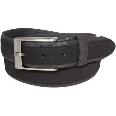 18896-Ceinture CUSTOM LEATHER noir